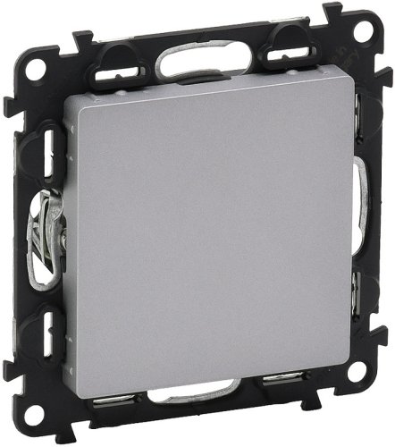 Заглушка без рамки Legrand Valena Life алюминий картинка